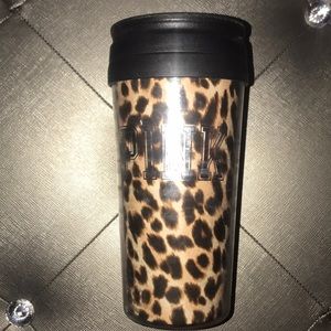 Pink thermal mug